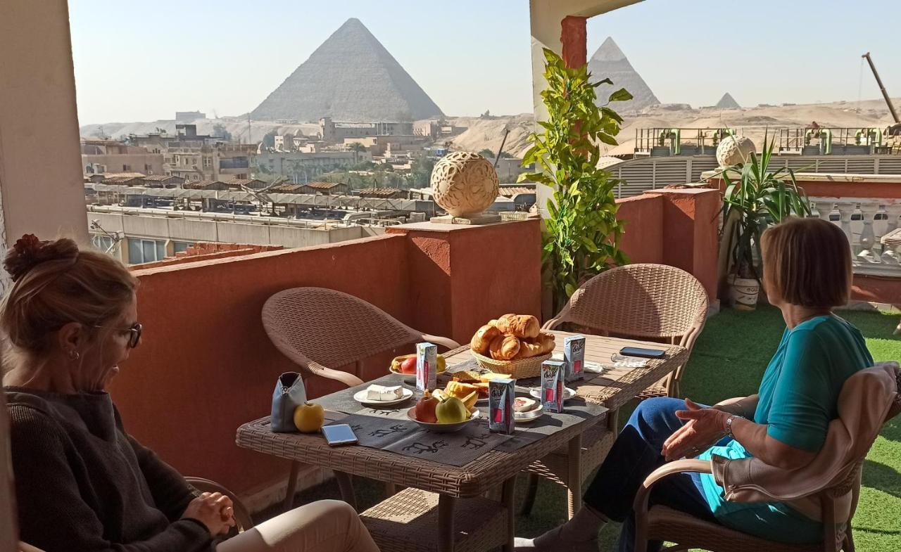 Grand Pyramids In Hotel Gíza Kültér fotó